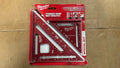 Milwaukee 7” rafter square and 4 1/2” aluminum trim square set ￼