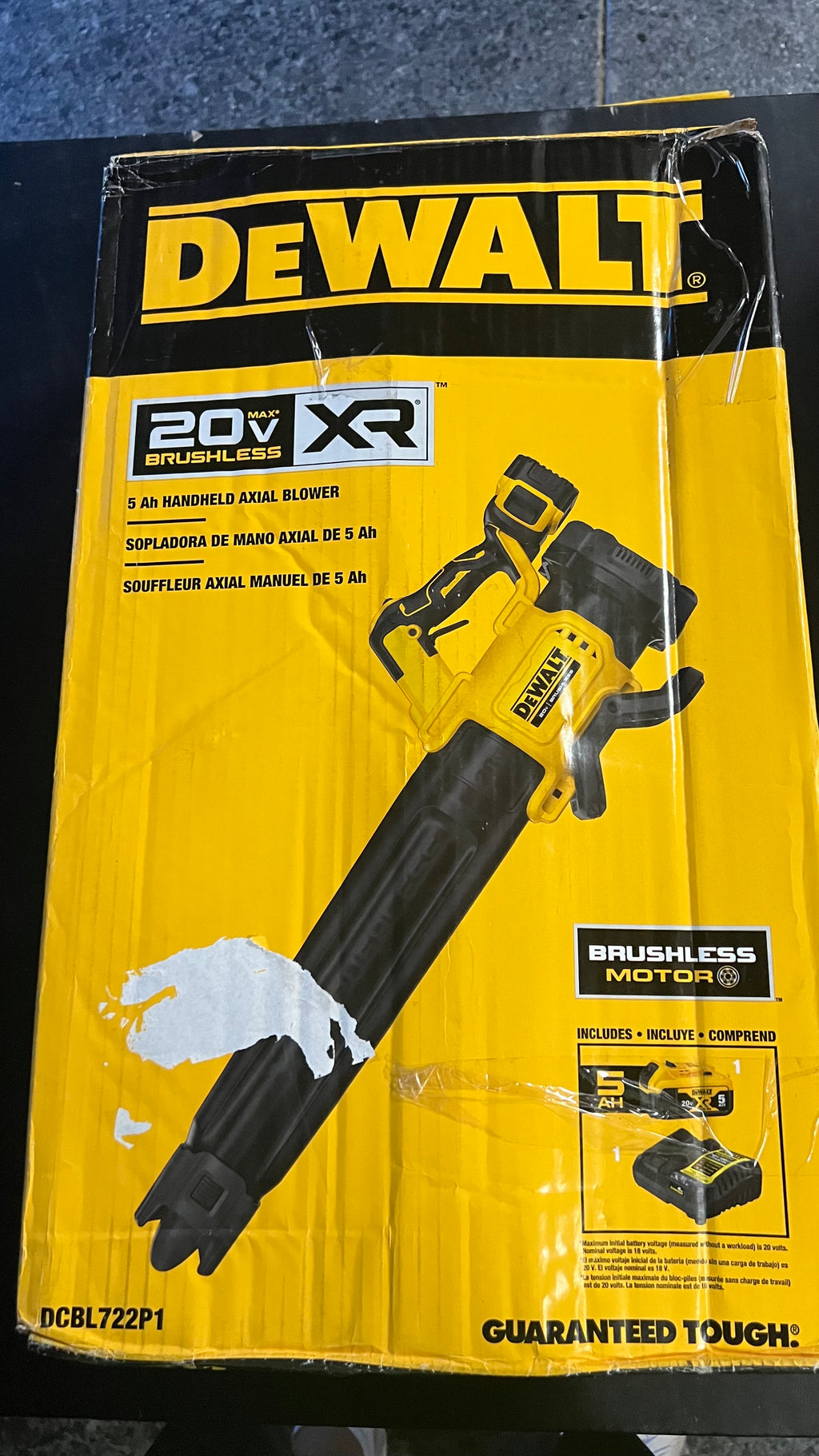 Dewalt DCBL722B 20v leaf blower
