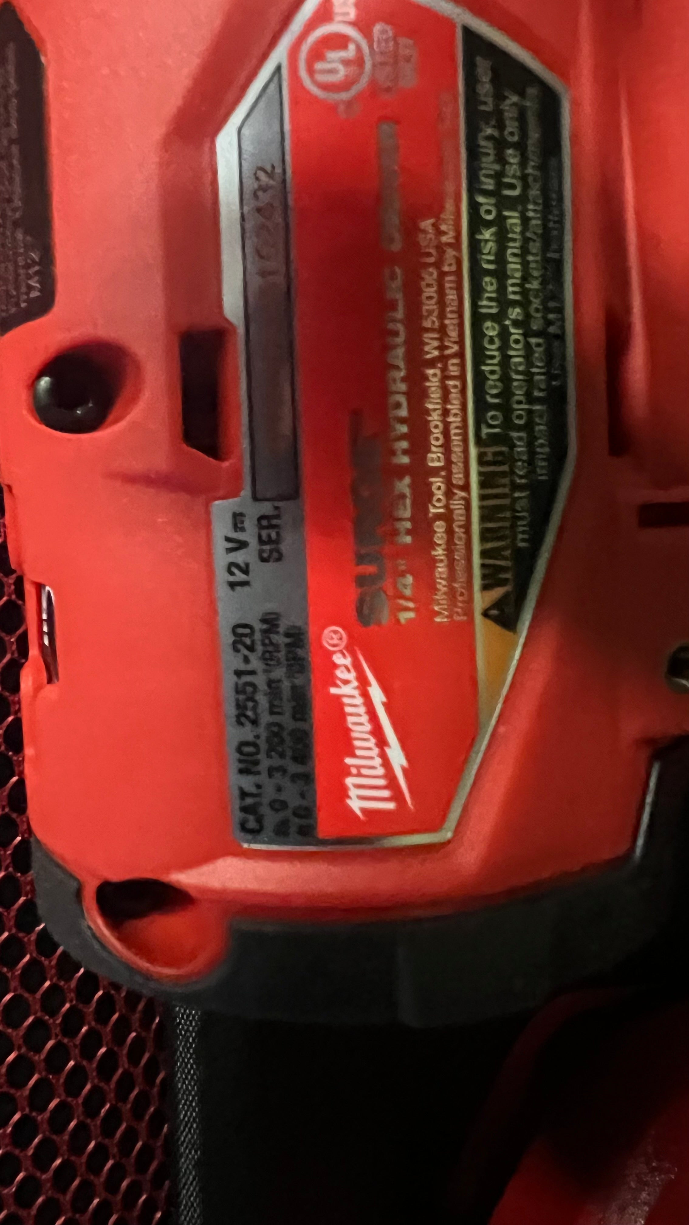Milwaukee M12 Fuel Surge hydraulic impact driver kit