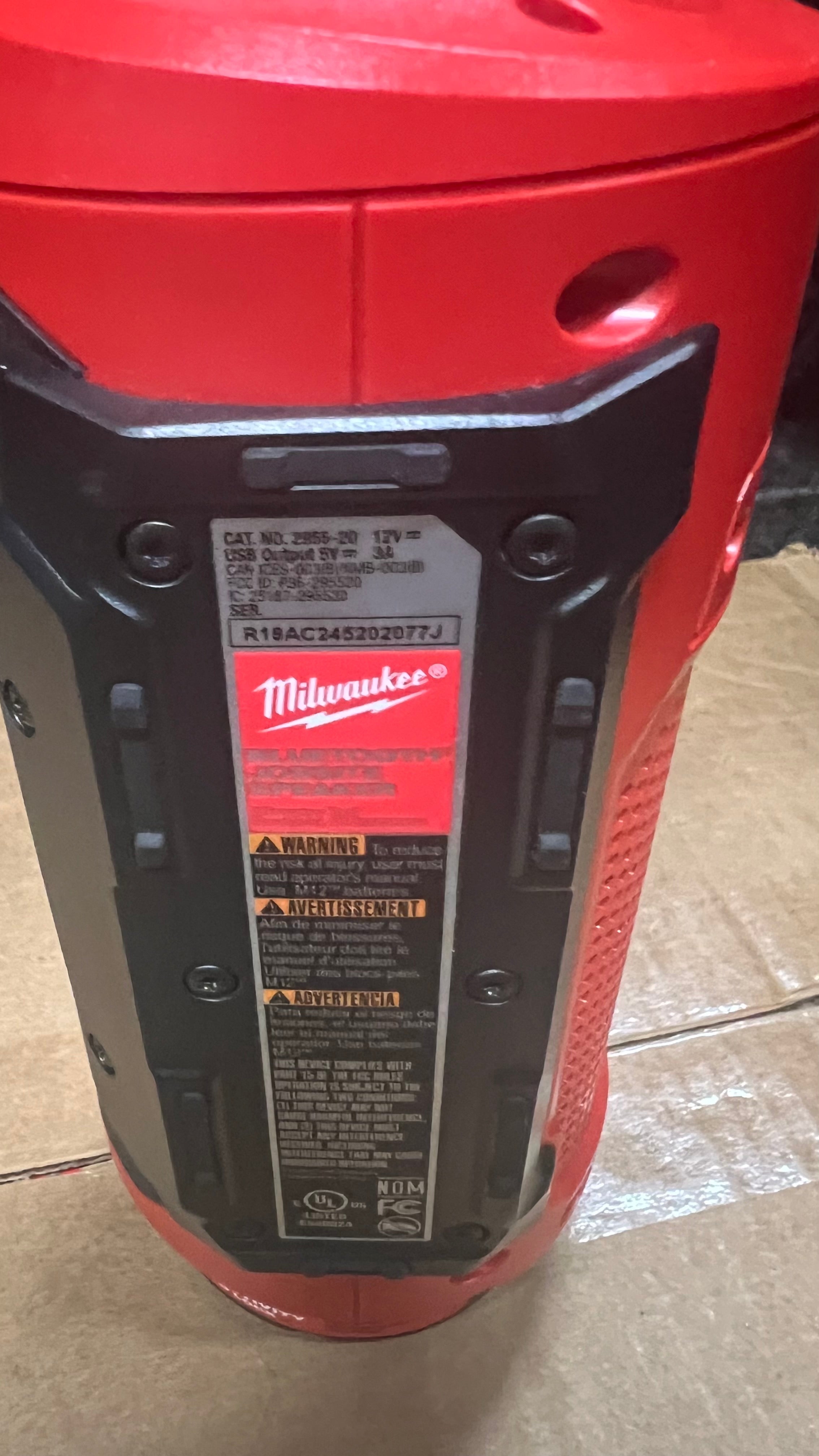 Milwaukee Packout Bluetooth Speaker