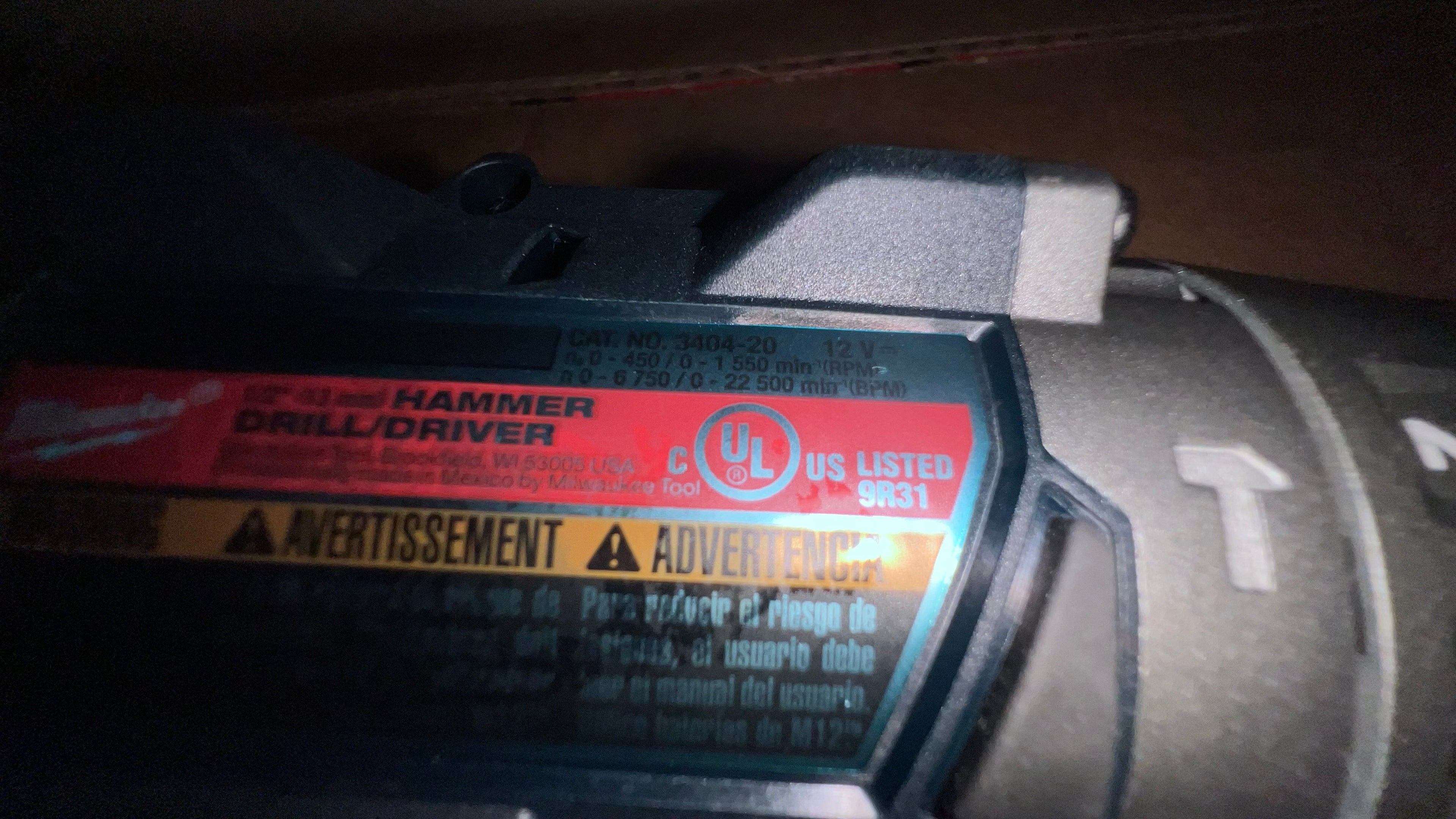 Milwaukee M12 Fuel Blackout hammer drill/driver