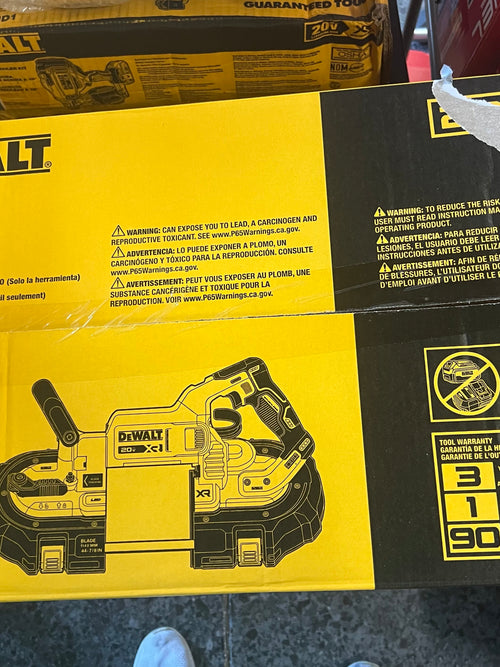 Dewalt 20V MAX XR Brushless DCS374b Band Saw