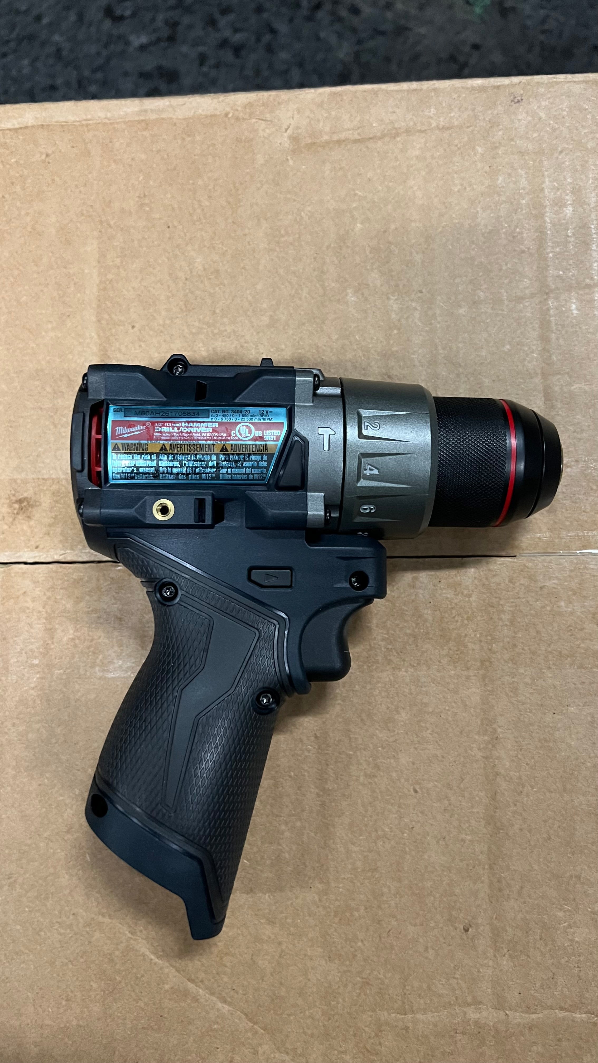 Milwaukee M12 Fuel Blackout hammer drill/driver