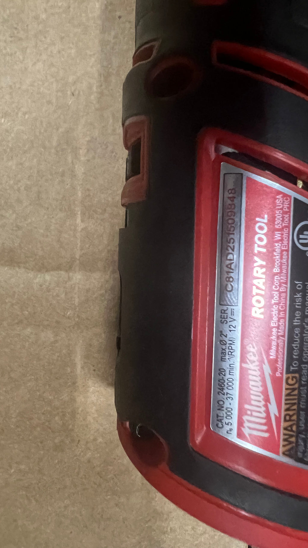 Milwaukee M12 Rotary Tool