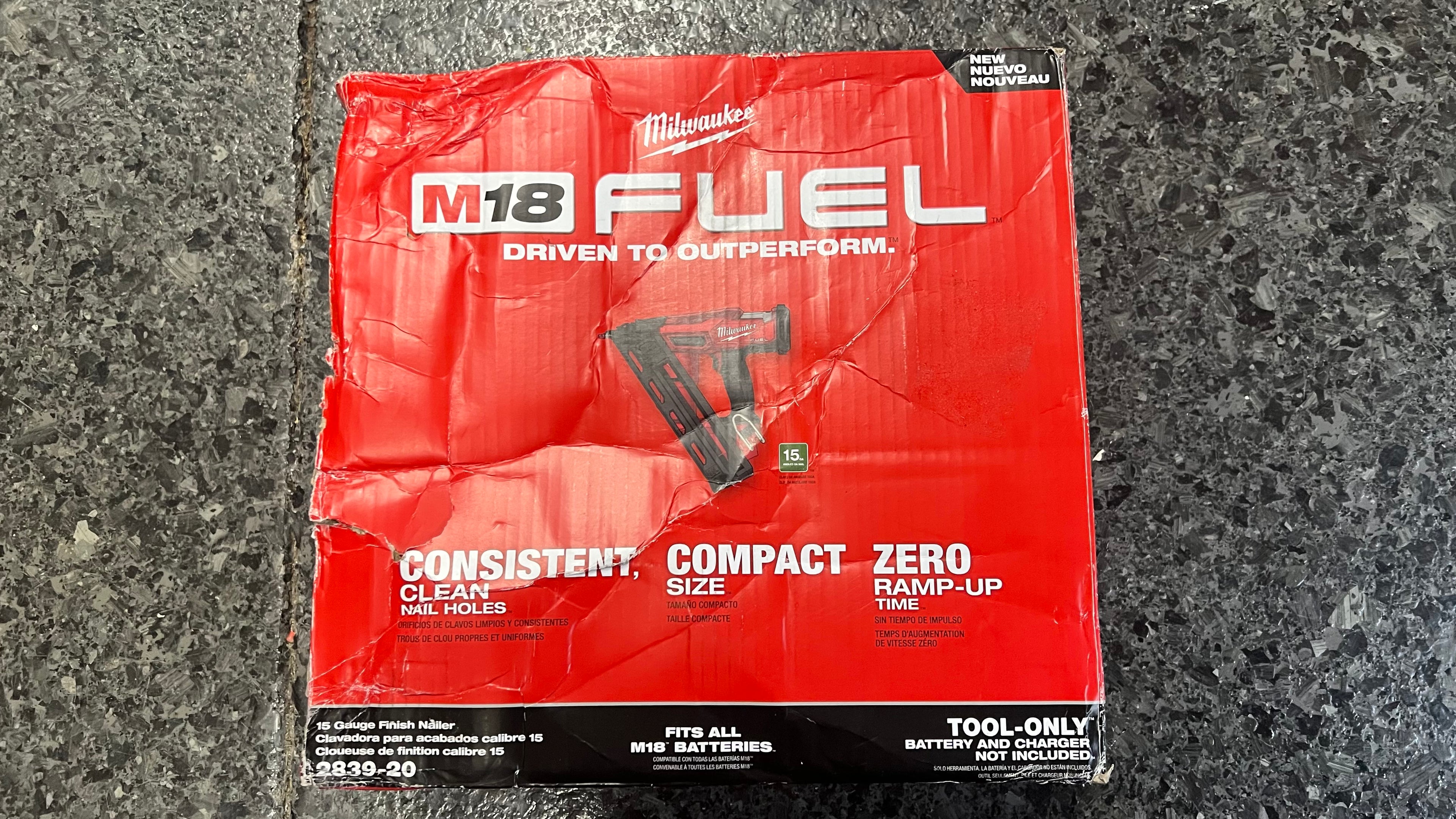 Milwaukee M18 Fuel 15ga Finish Nailer