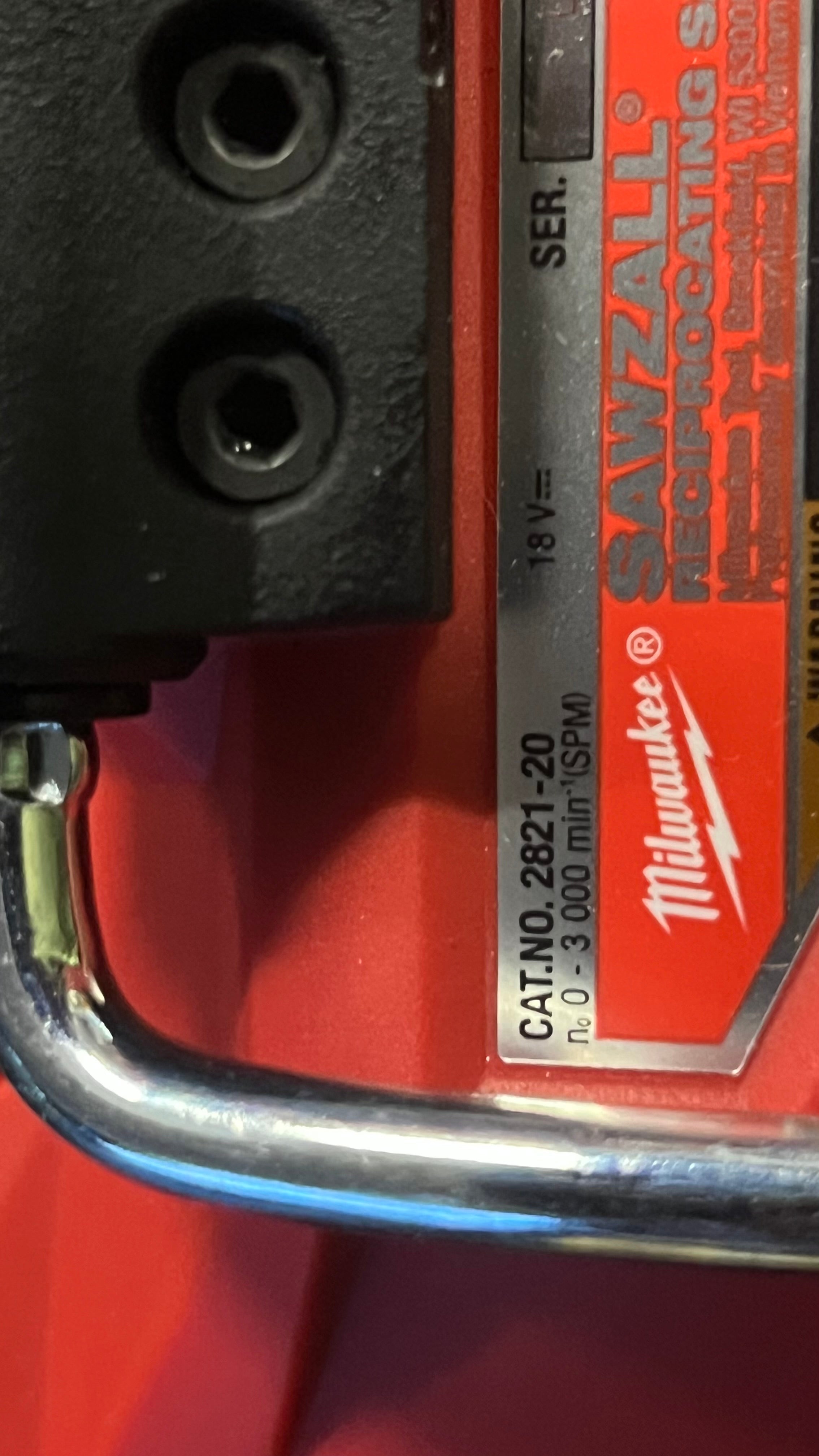 Milwaukee M18 FUEL SAWZALL 2821-20