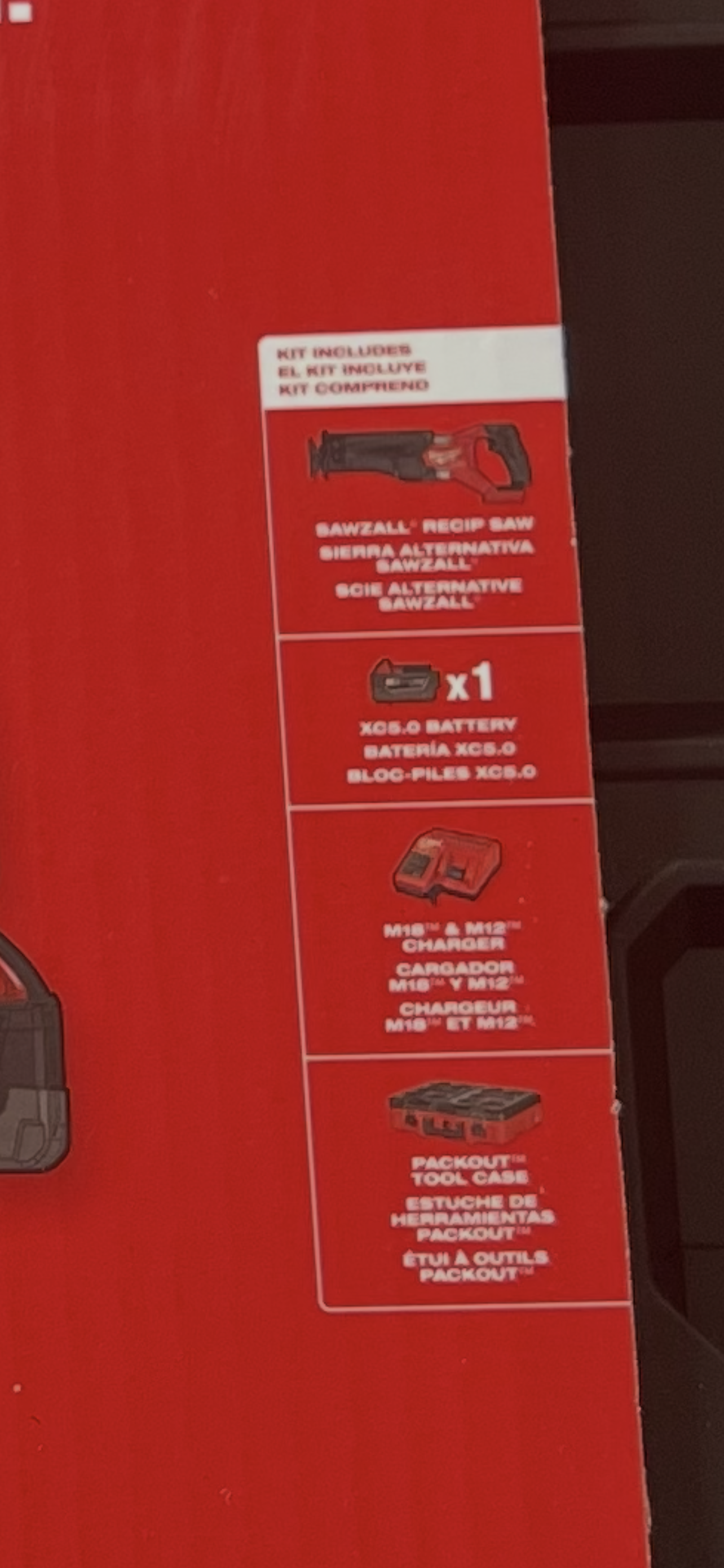 Milwaukee M18 Fuel Sawzall & Packout Kit