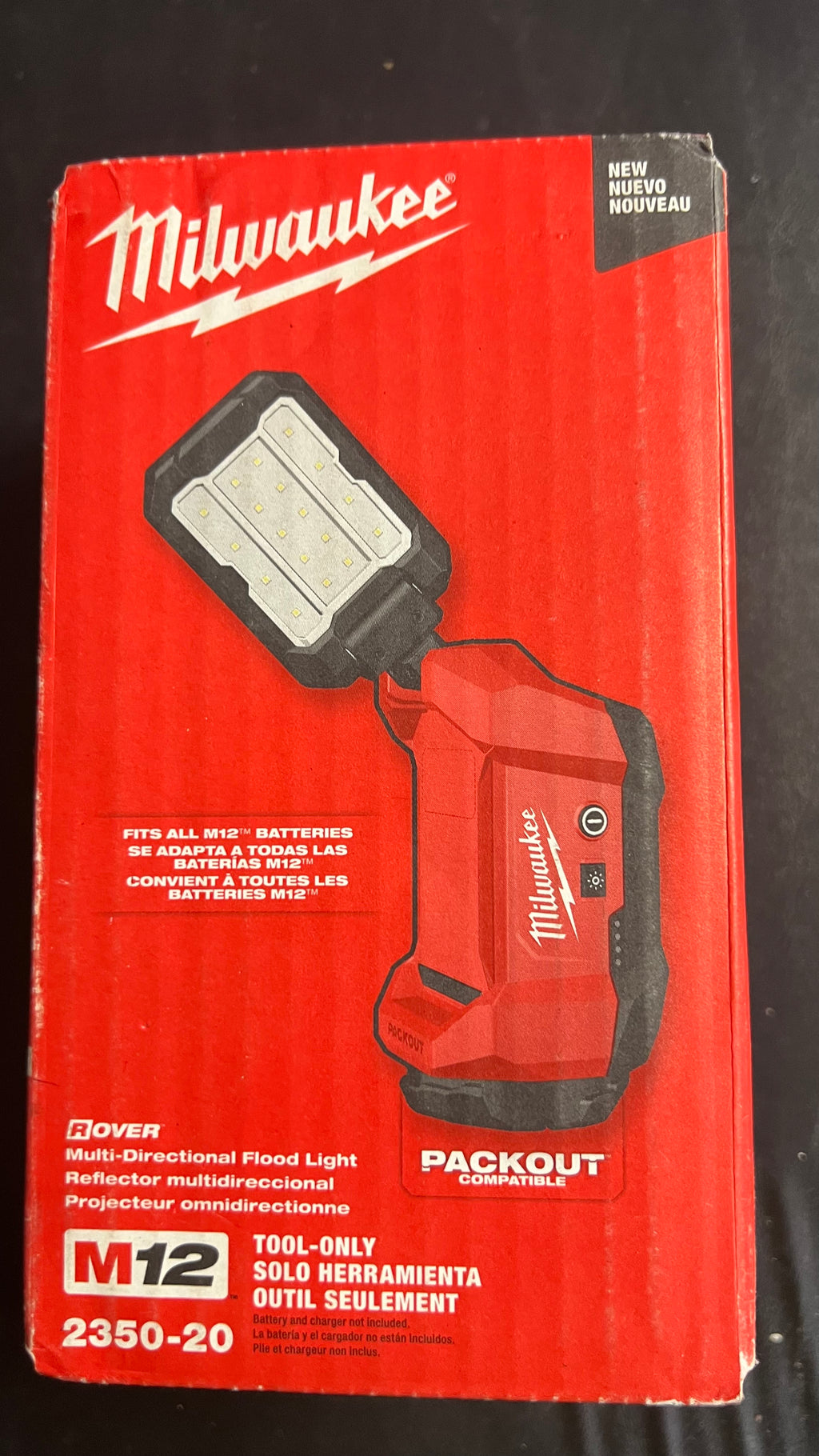 Milwaukee Packout M12 Rover light