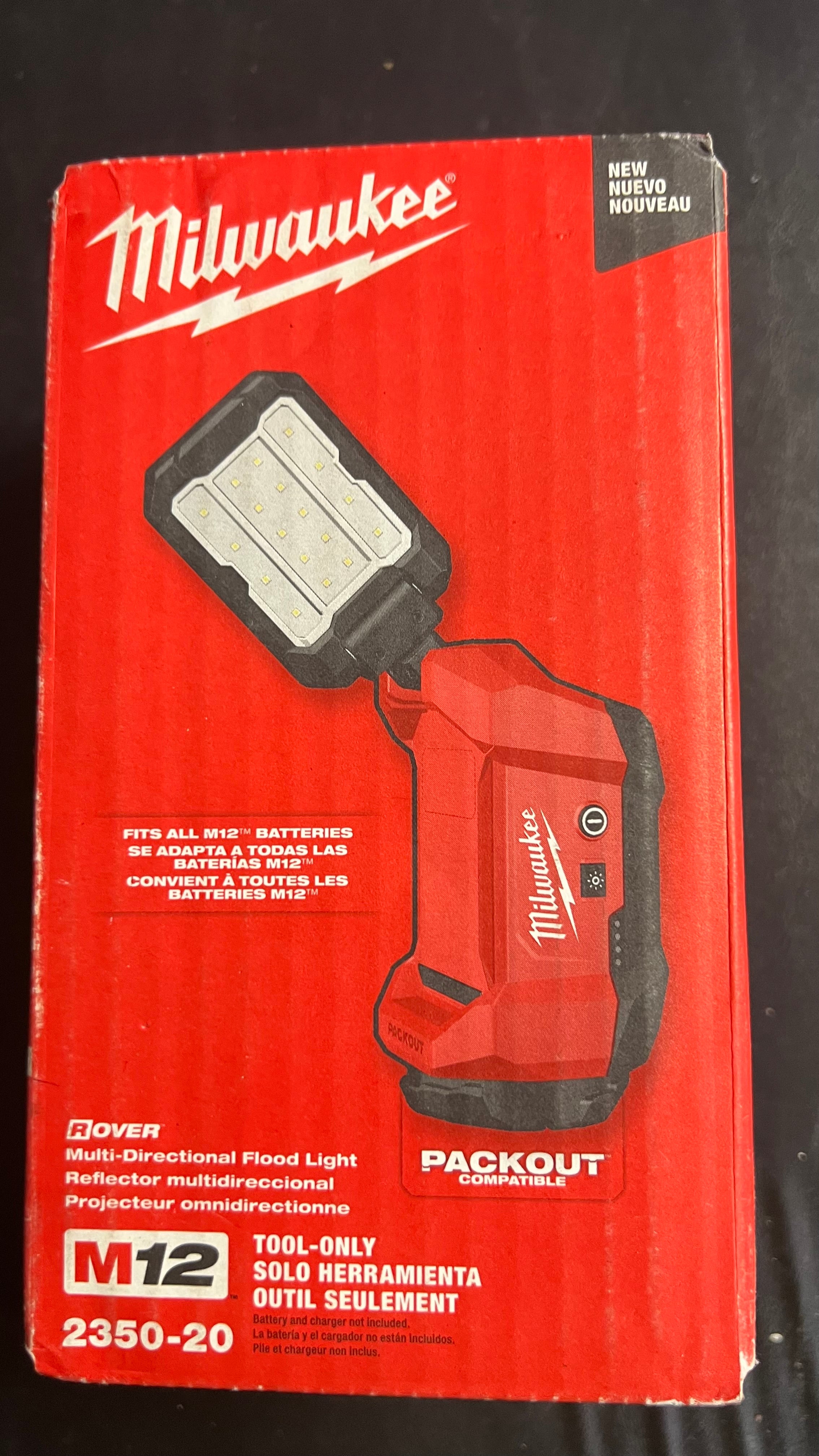 Milwaukee Packout M12 Rover light
