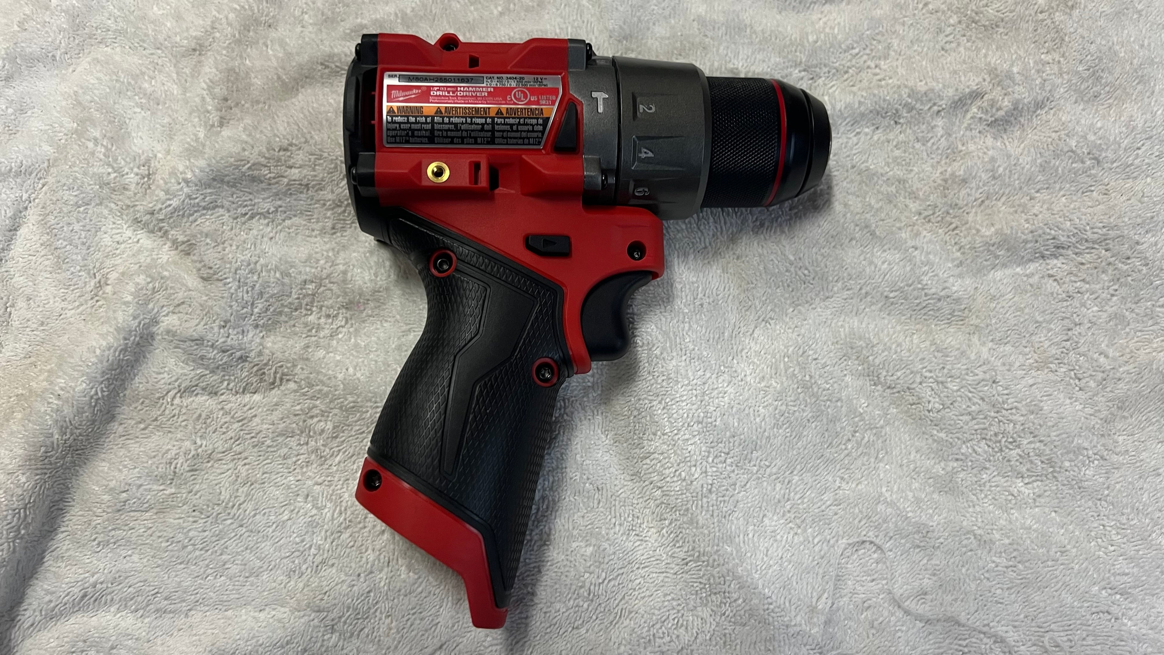 Milwaukee Fuel M12 1/2” hammer drill/driver