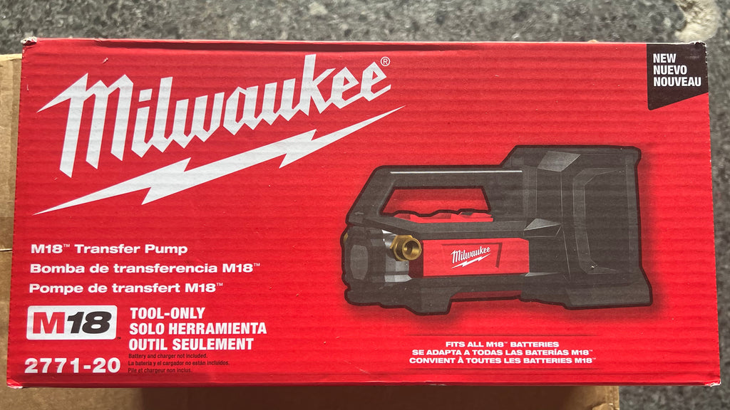 Milwaukee M18 Transfer Pump