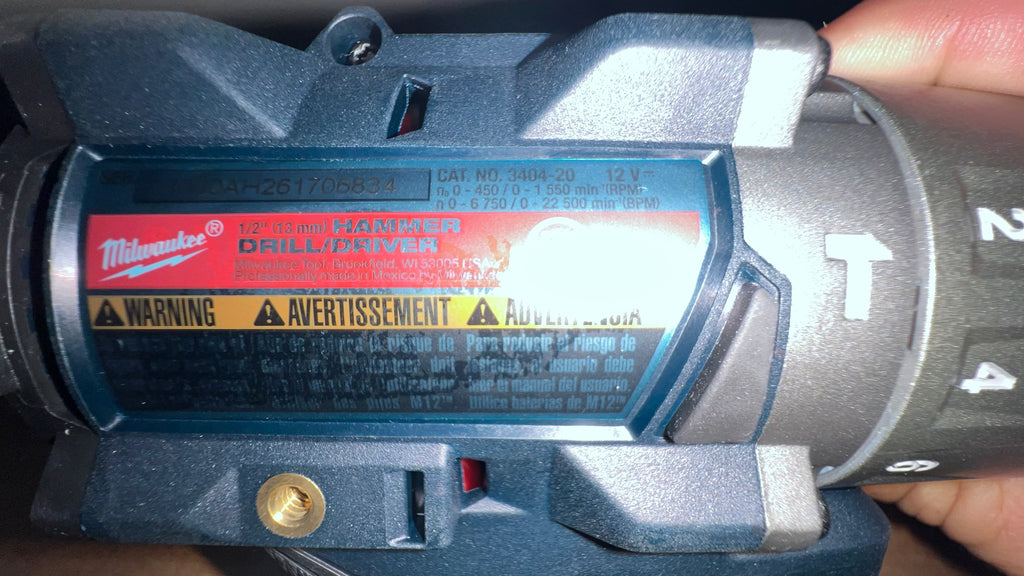 Milwaukee M12 Fuel Blackout hammer drill/driver