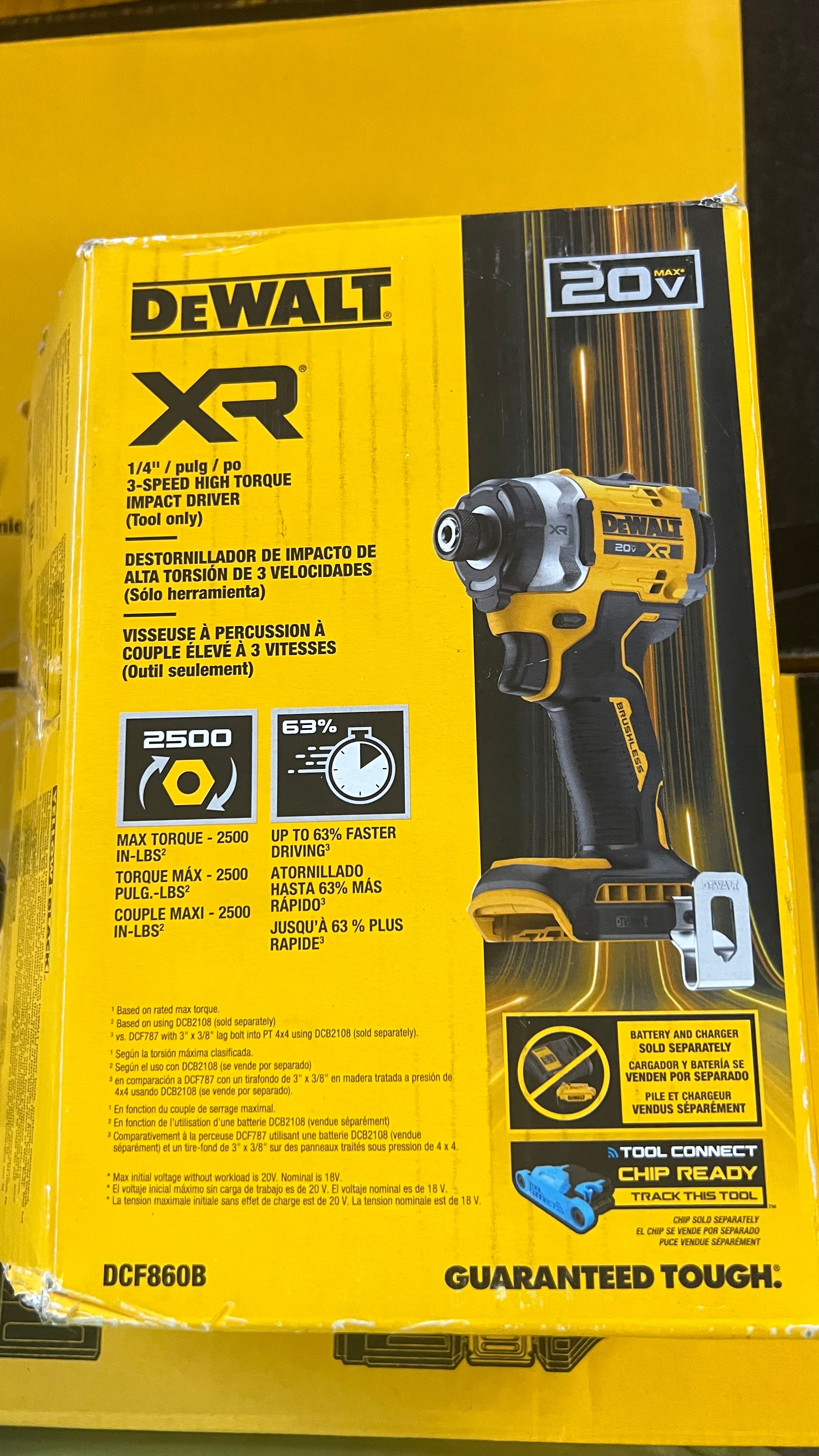 Dewalt DCF860b impact driver