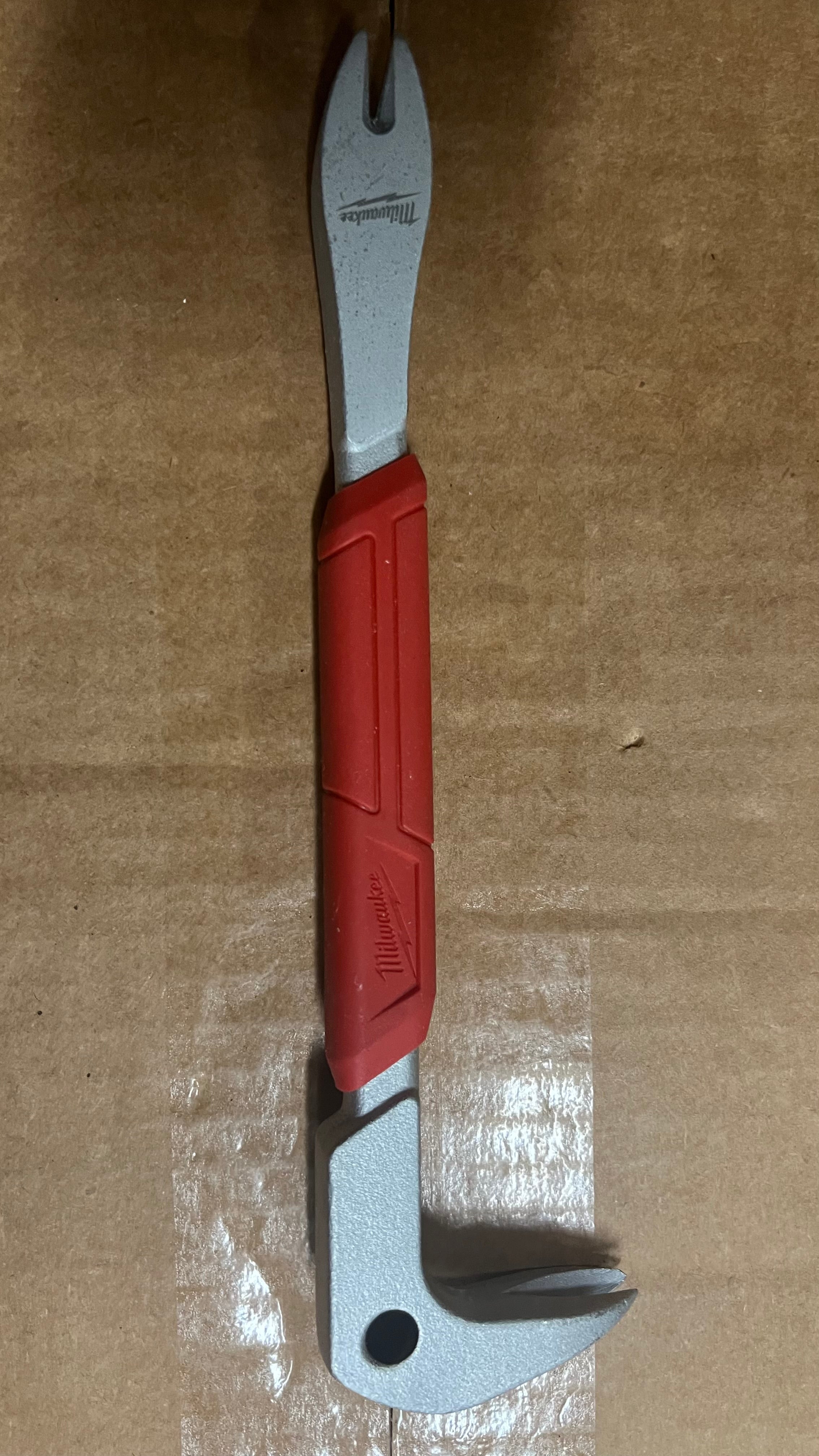 Milwaukee 9” nail puller with dimpler ￼
