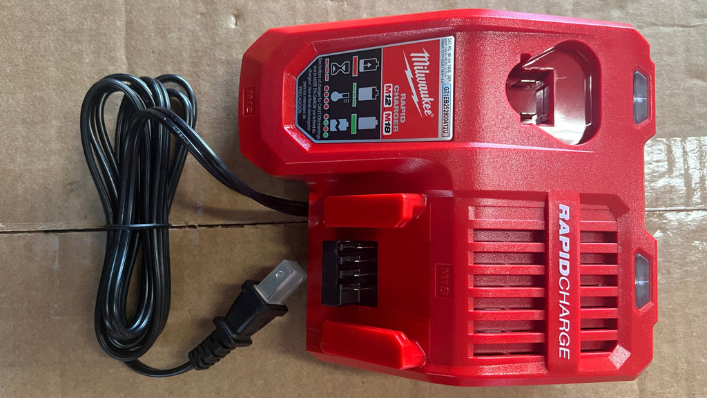 Milwaukee M12/M18 rapid battery charger