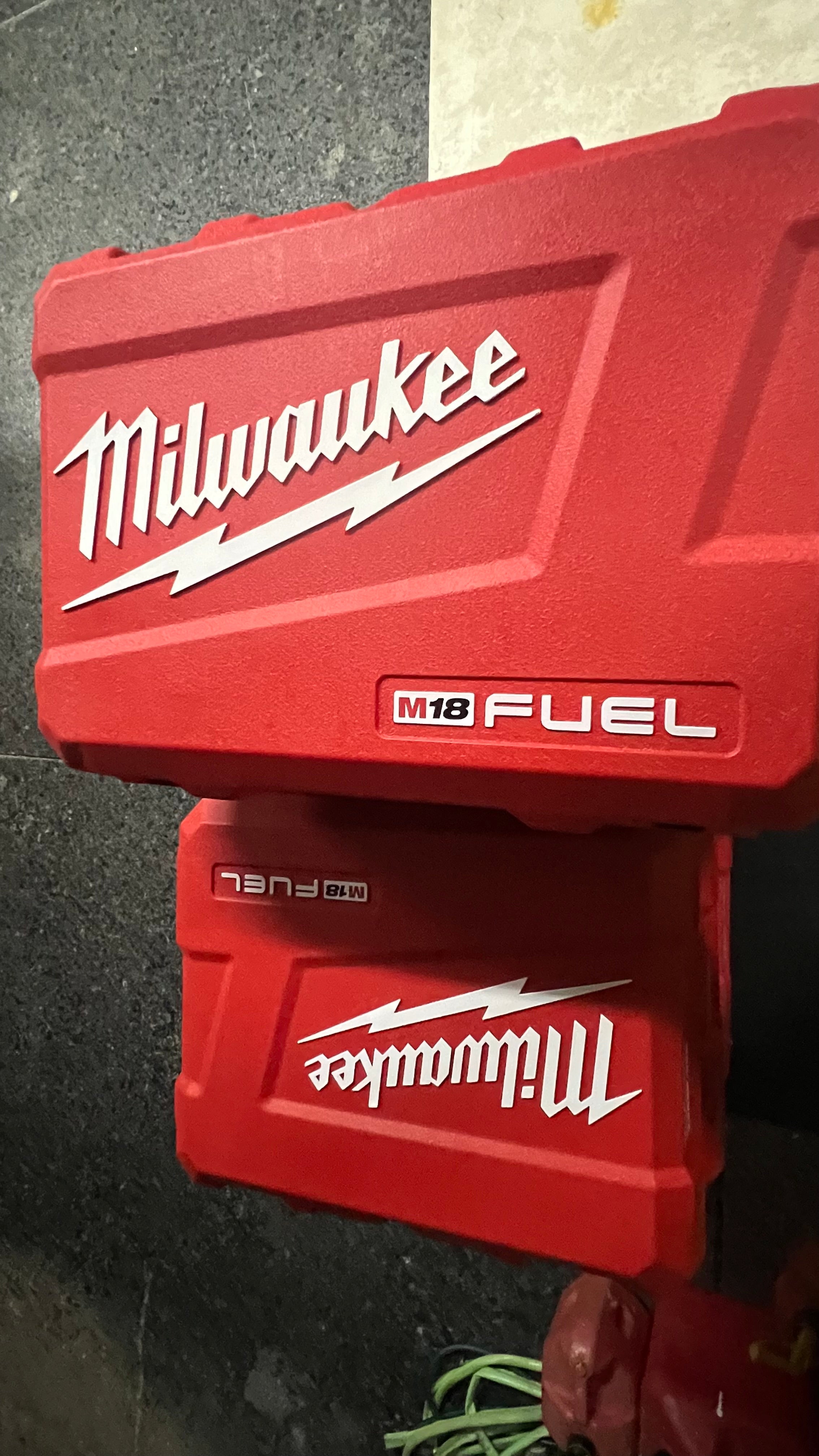 Milwaukee M18 new empty hard cases